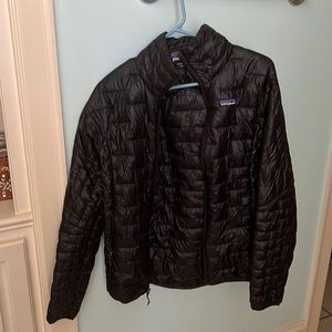 Black Patagonia Down Jacket Women’s Small